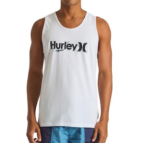 Regata Hurley Rash SM25 Masculina Branco