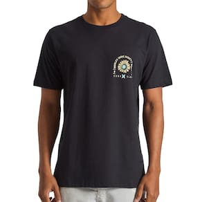 Camiseta Hurley Desert SM25 Masculina Preto