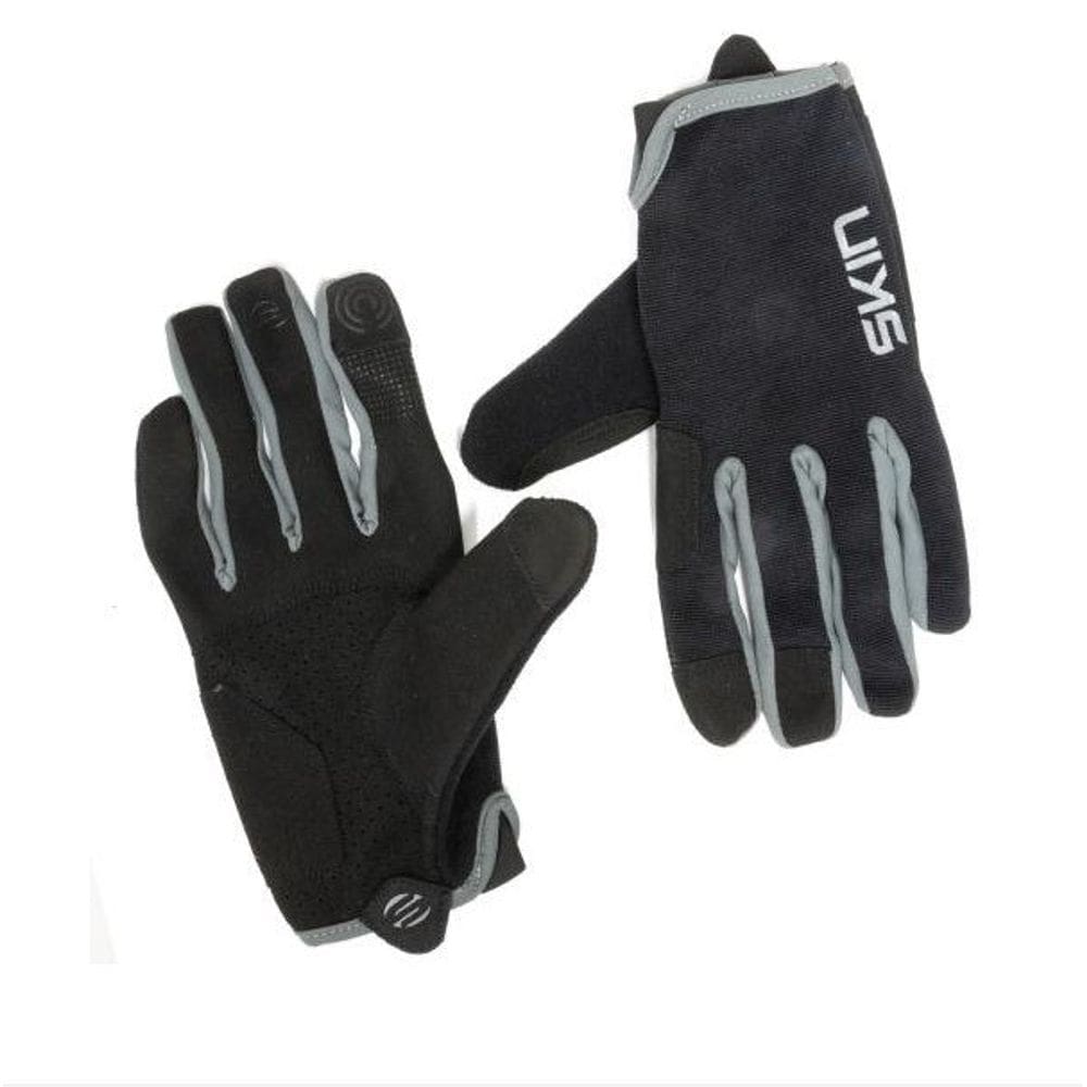 Luva Skin Sport Flat Preto Cinza M