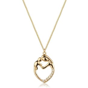 Colar Amor De Mãe, Colar Mãe E Bebe Banho De Ouro 18K