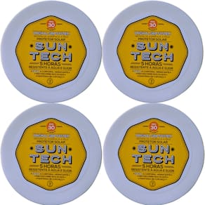 Protetor Solar Suntech Fps 30 75G Vegano Grip System Protege 5Hs 4Un