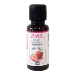 Emulsão Saborizante Essência / Aroma 18ml Morango Mago