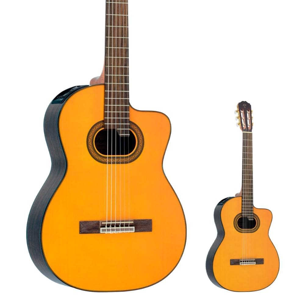 Violão Elétrico Nylon Clássico Tampo Sólido Takamine GC6CE N