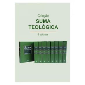 Suma Teológica – Coleção 9 Volumes - Bilíngue - Capa Dura