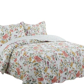 Colcha Cama King Cobre Leito 3 Peças Dupla Face Malta 05
