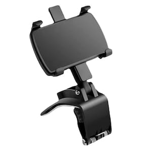 Suporte Veicular Universal Para Smartphone, Trava Automatica Anti Queda - Preto