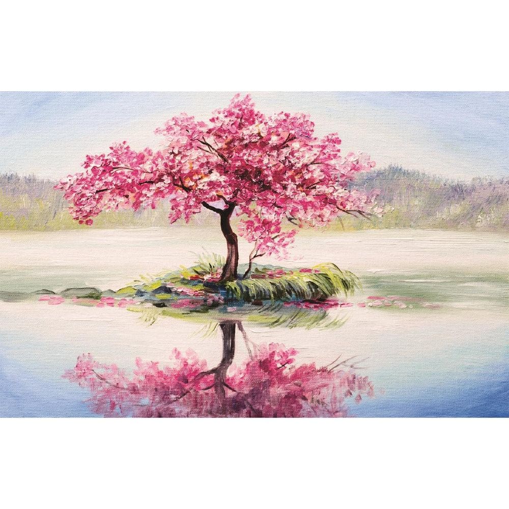 Fundo Fotográfico Em Tecido Paisagem Lago 2,80X1,50