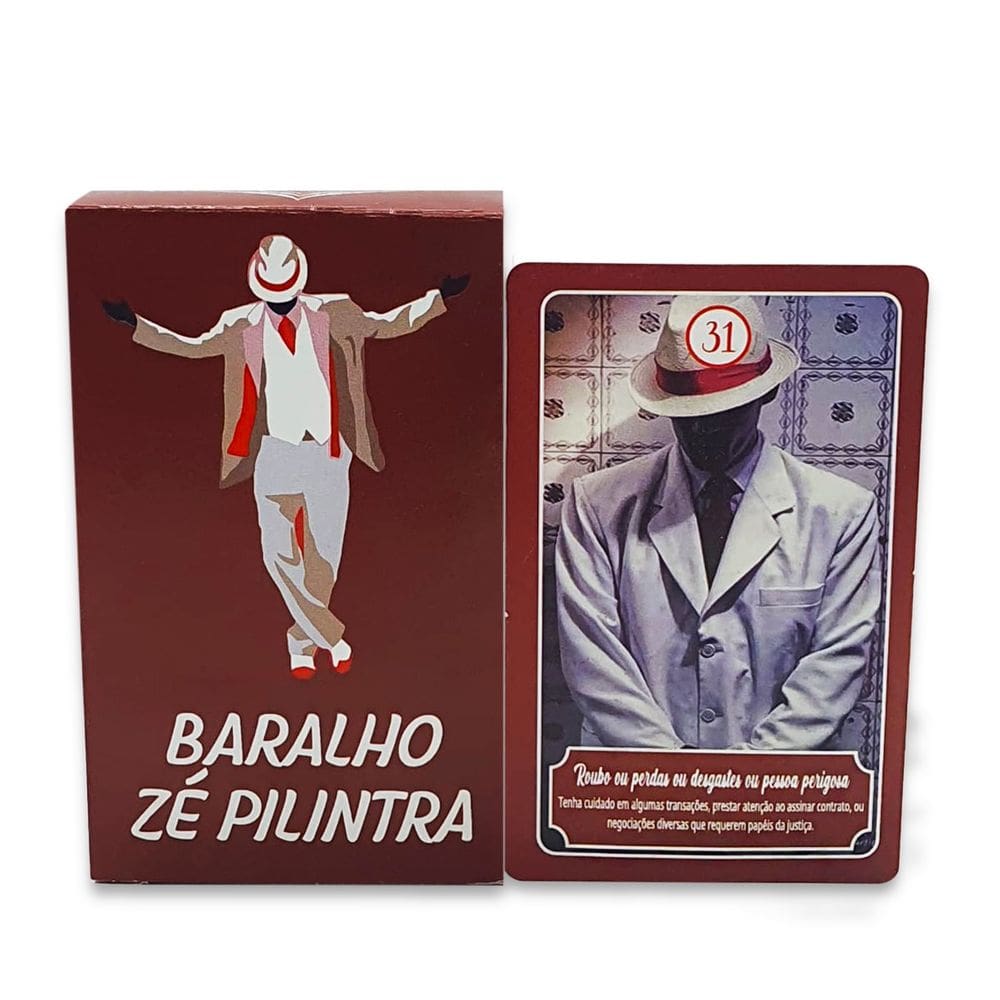 Baralho Malandro Zé Pilintra 36 Cartas Autoexplicativas