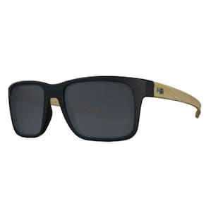 Oculos HB H-Bomb 2.0 M Black/Wood Polarized Gray