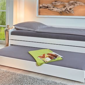 Tri Cama Lotar 90x190cm Madeira Maciça Branco