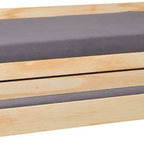 Tri Cama Lotar 2 90x190cm Madeira Maciça Amarelo Madeira
