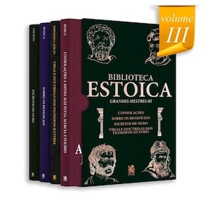 Box Com 4 Livros - Biblioteca Estoica Grandes Mestres Iii
