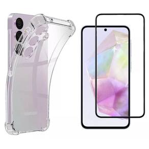 Kit Capa Anti-Impacto + Película 3D Para Galaxy A35