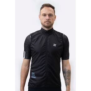 Colete Corta Vento HUPI Sonhe/Treine/Alcance - Preto
