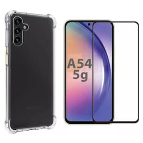 Kit Capa Anti-Impacto + Película 3D Para Galaxy A54