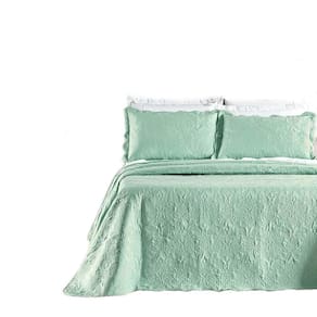 Kit Cobre Leito Colcha Adventure Queen Dupla Face - Verde