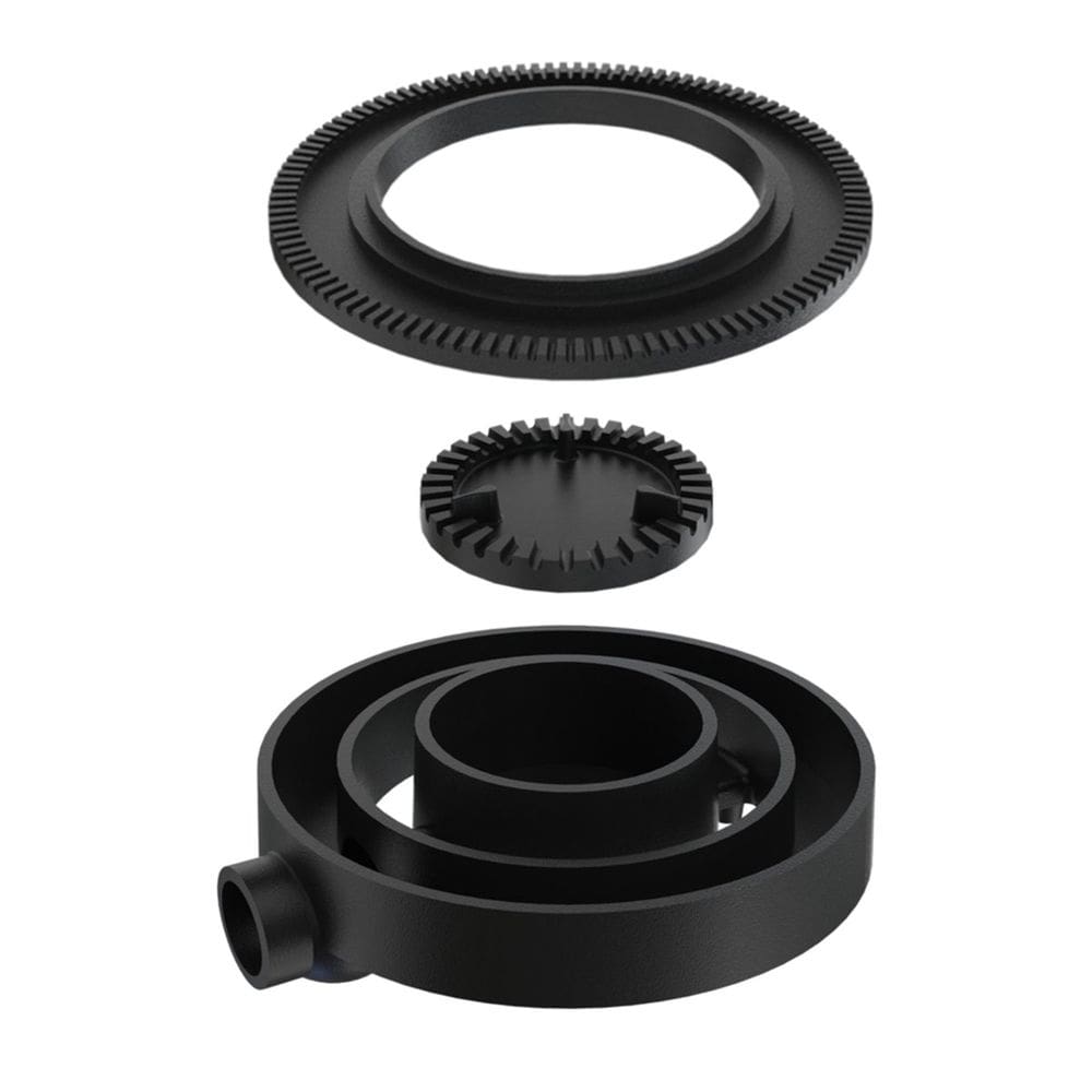 Queimador Duplo 1Cano Completo Fogão Industrial Ferro 17,4cm