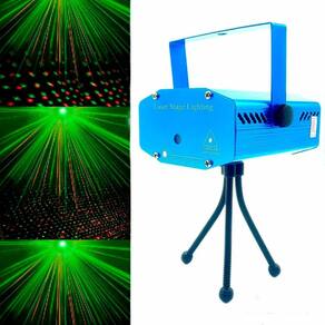 Laser De Balada Led Giratória Holográficos Festa Neon