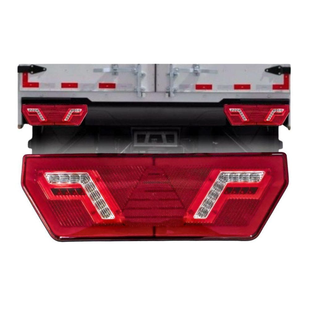 Lanterna Traseira Implementos Guerra Universal 12V Led Ld