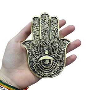 Porta Incenso De Resina De Plastico Mao De Fatima