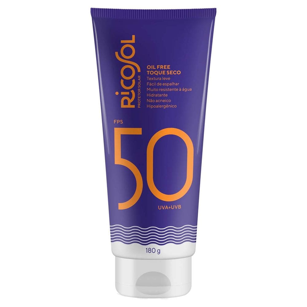 Ricosol Protetor Solar FPS 50 - 180 g