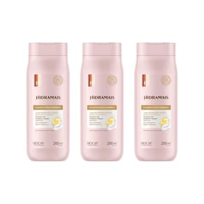 Hidratante Corporal Hidramais 200Ml Colageno Vit E-Kit C/3Un