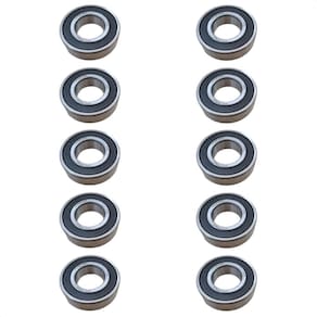 Kit 10 Rolamento Inferior Lavadora Electrolux Lm06 Top8 6205