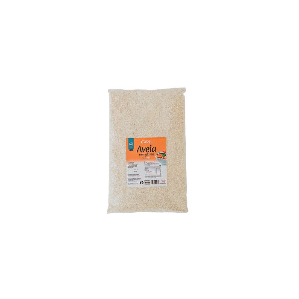 Farelo De Aveia Sem Glúten Leve Croc 1Kg