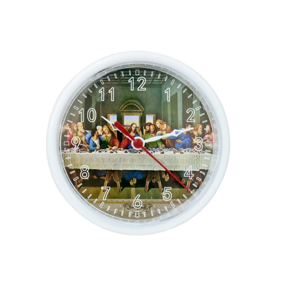 Relógio De Mesa Ou Parede De Poliestireno 15Cm