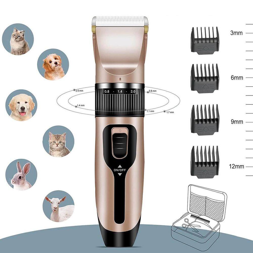 Tosa De Cachorro Com Maquina Sem Fio E Recarregável