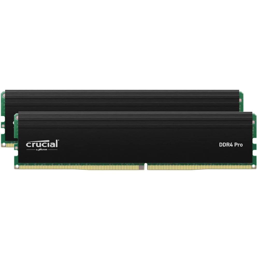 Kit RAM Crucial Pro de 32 GB (2 x 16 GB) Memória de desktop DDR4 de 3200 MHz