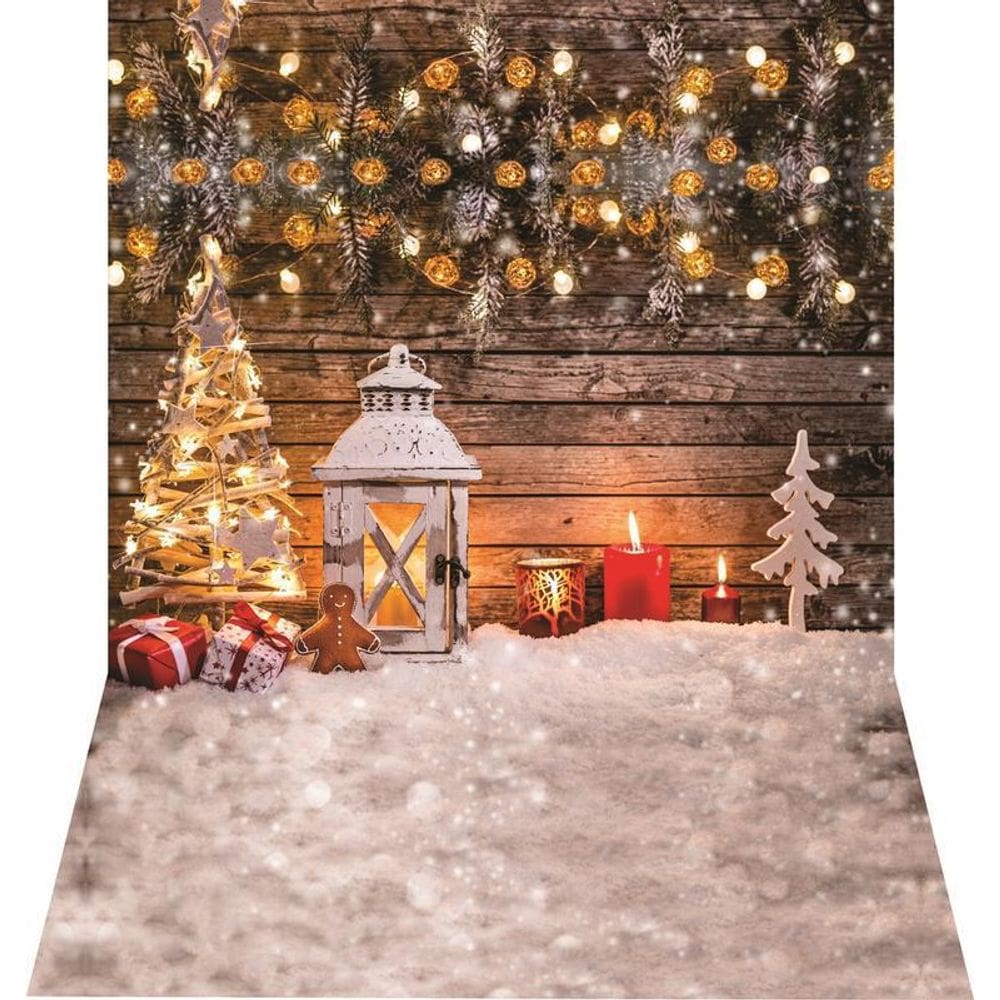 Fundo Fotográfico Newborn Em Tecido Natal 1,50X2,50
