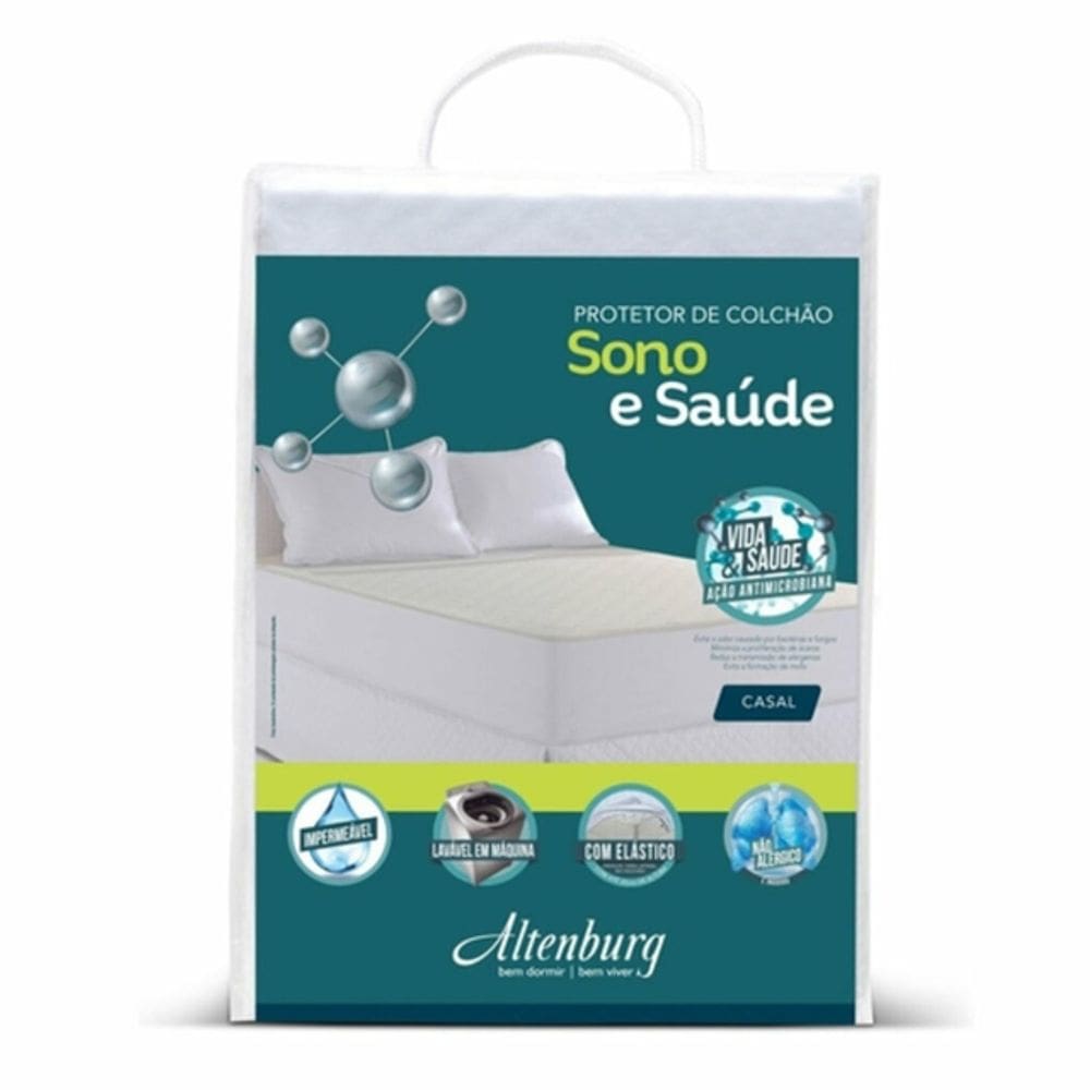 Protetor Colchão Solteiro Altenburg Sono e Saúde - Impermeável