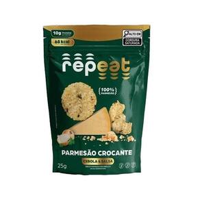 Snack De Parmesão Crocante Cebola E Salsa Repeat 25G