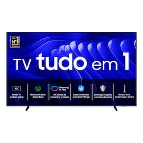 Samsung Smart Super Big TV 98" Crystal UHD 4K 98DU9000 2024, Processador Crystal 4K, Painel até 120Hz, Alexa built in