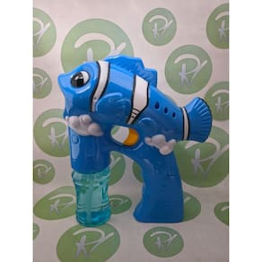 Máquina Bolha Automática E Musical Formato Peixe Palhaço