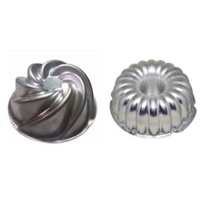 Kit 2 Formas Decorativas = Espiral Novela 21x9cm + Suíça Decor2 Ondulada 22x9cm