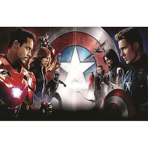 Fundo Fotográfico Em Tecido Vingadores 2,20X1,50