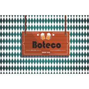 Fundo Fotográfico Em Tecido Boteco 2,20X1,50