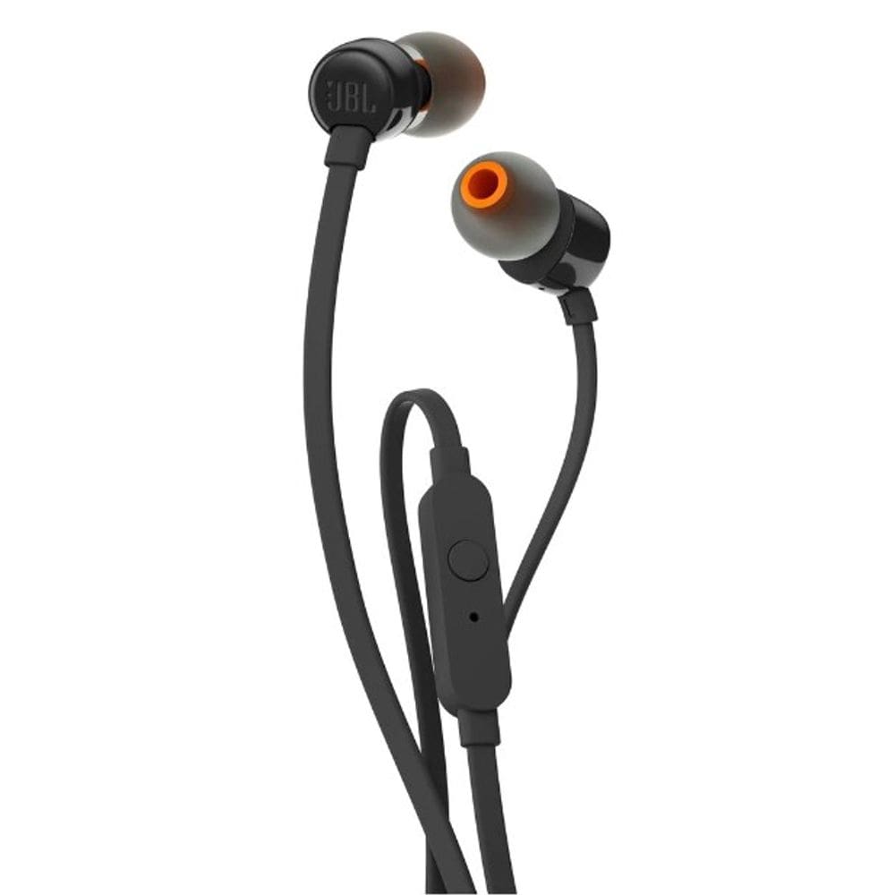 REEMBALADO: Fone De Ouvido Jbl T110 In Ear Pure Bass Preto