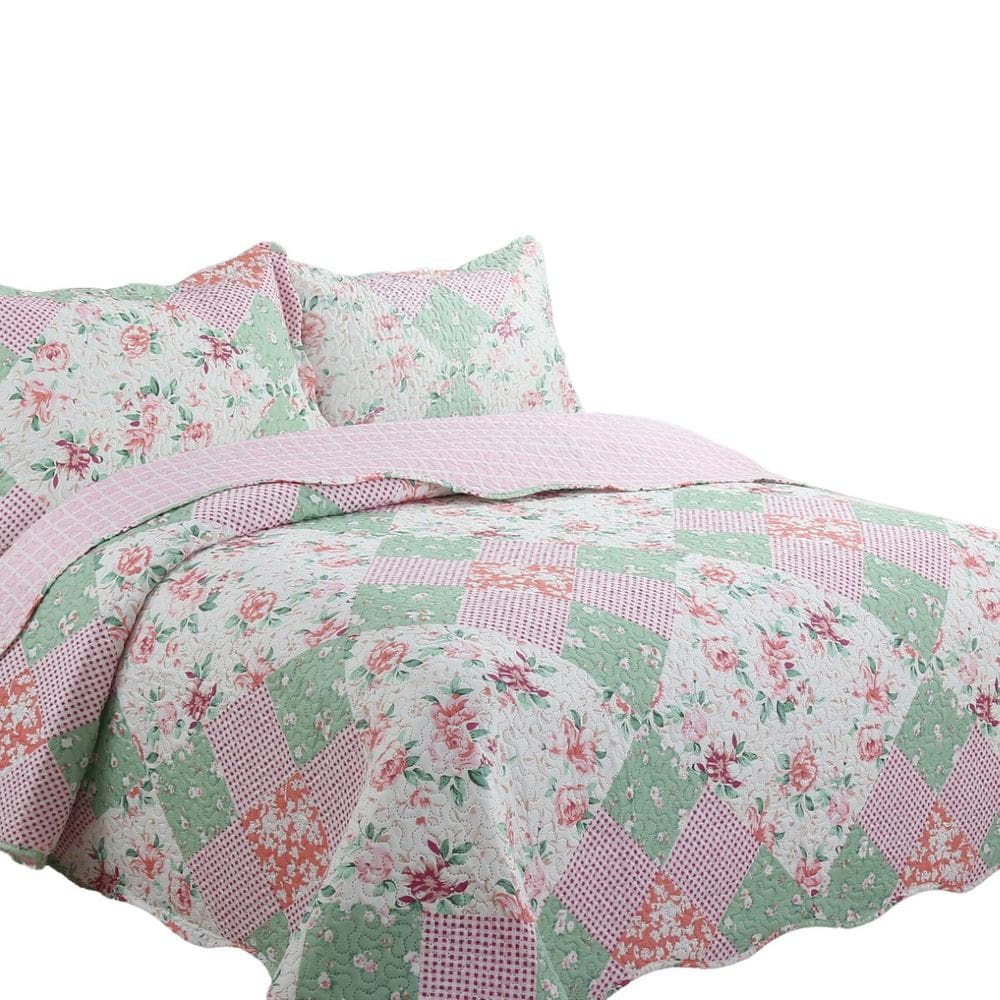 Colcha Cobre Leito King Estampada Dupla Face Luxo Malta 07