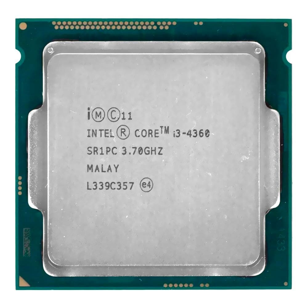 Processador Intel Core I3 4360 LGA 1150 -3,7 GHz, 4M, 54W, Com Vídeo Integrado 4 Geração