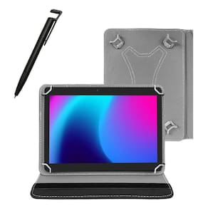 Kit Teclado + Capa Para Tab Positivo Vision Tab 10+ Caneta