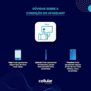 Usado: Samsung A30 64 GB Azul - Bom