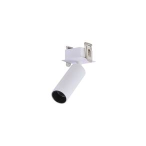 Spot Direcionável de Embutir Nordecor Kona Canopla Quadrada Led Alto IRC 97 3W Bivolt