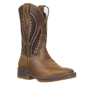 Bota Masculina Bico Quadrado Tabaco Cow Way 36862