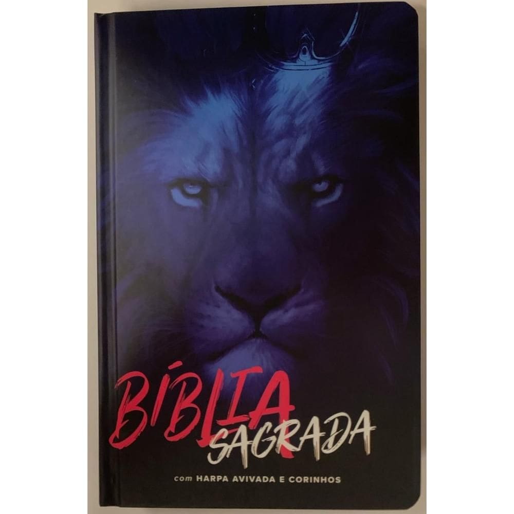 Biblia Arc 860 Leão Azul