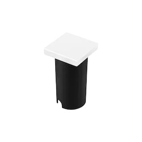 Embutido de Solo Led Nordecor Quadrado Siva 6581 1W Bivolt Branco 3000K Luz Amarela