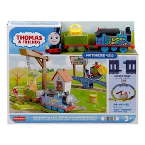 Thomas E Seus Amigos Pista Entrega De Pintura -  Locomotiva Motorizada - Mattel