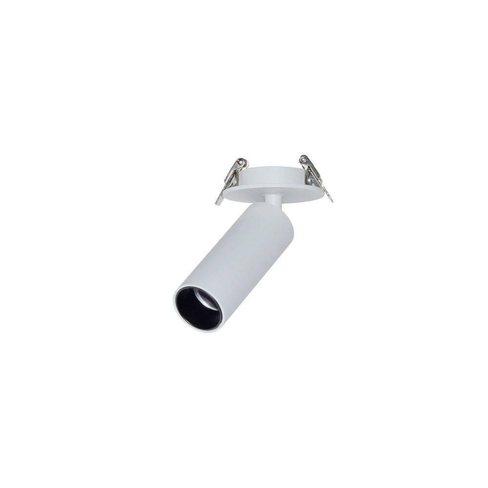 Spot Direcionável de Embutir Nordecor Kona Canopla Redonda Led Alto IRC 97 3W Bivolt